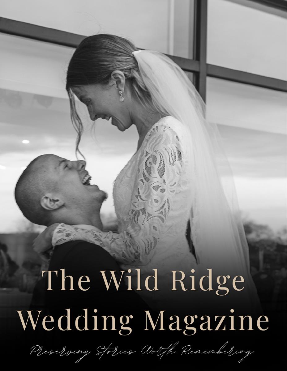 The Wild Ridge Wedding Magazine cover